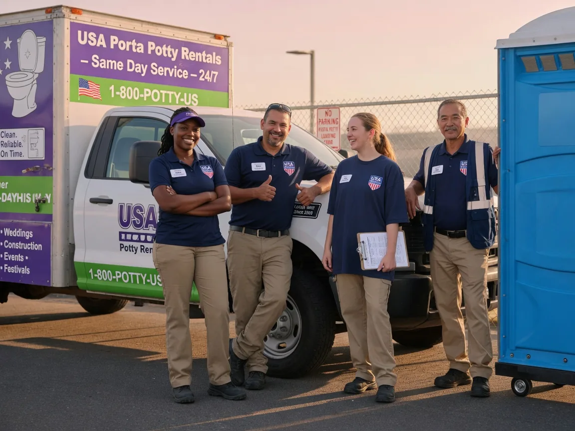 Porta Potty Rental company in Concord, PA